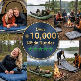 Norrfjällen Ultralätt kompakt luftmadrass PRO V2